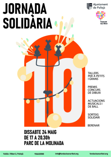 Cartell de la 10a Jornada Solidària de Pallejà