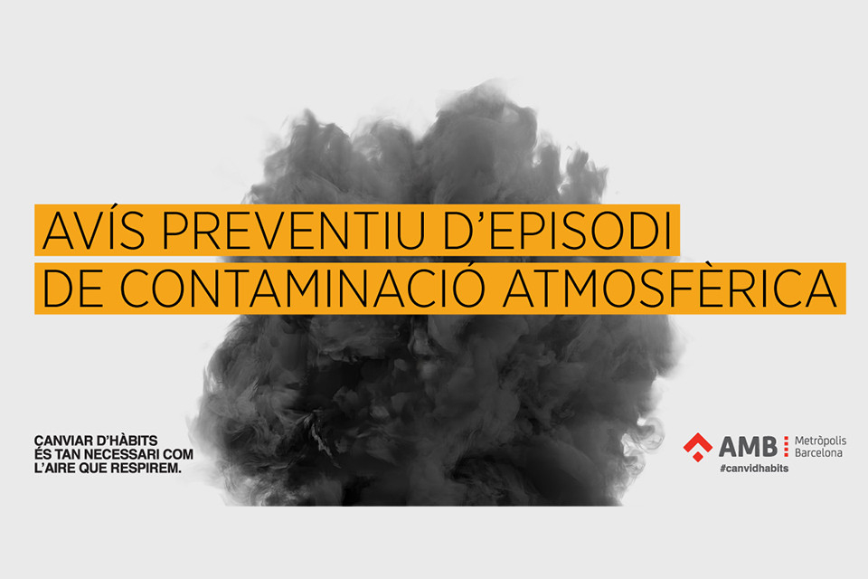 Avís per contaminació atmosfèrica