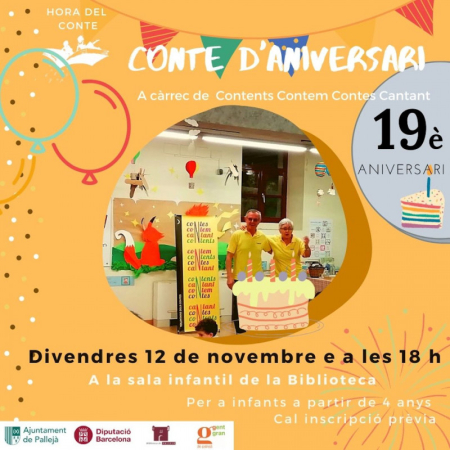 Cartell: Conte d'aniversari