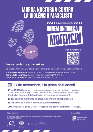Marxa nocturna contra la violència masclista