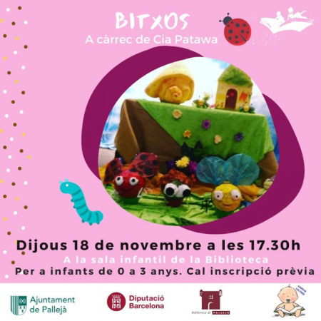 Cartell: Bitxos, de la Cia. Patawa