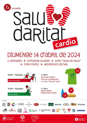 Cartell informatiu - Jornada de la Saludaritat