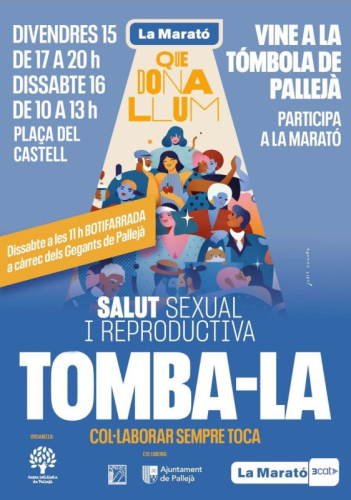Cartell informatiu: Tomba-la