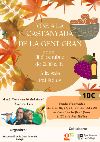 Castanyada per a la gent gran