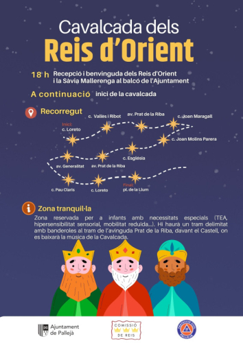 Cartell de la Cavalcada de Reis