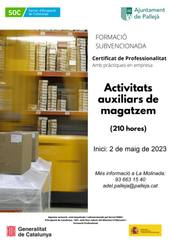 Cartell del curs formatiu