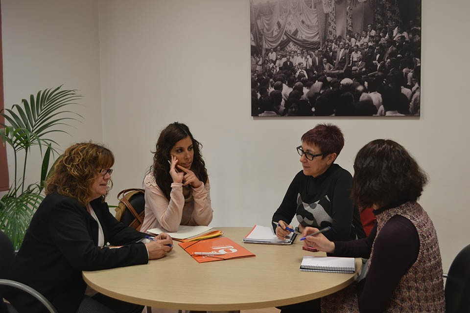 Reunió amb la consellera de la Gent Gran