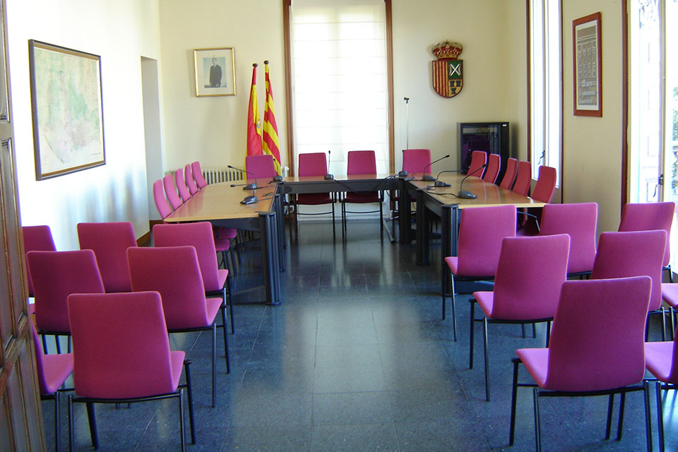 Sala de plens de l'Ajuntament