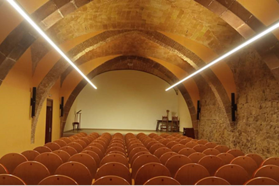 Interior del Castell