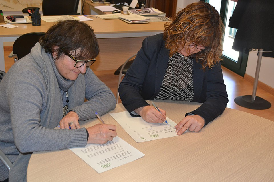 Signatura del conveni
