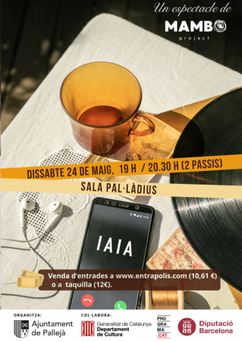 Cartell de l'obra teatral "Iaia"