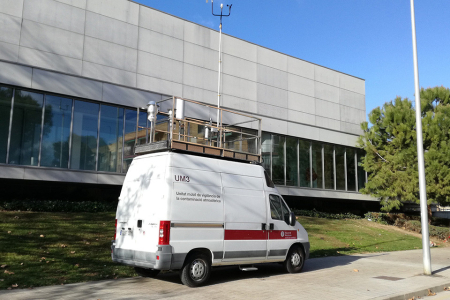 Unitat mòbil de contaminació atmosfèrica