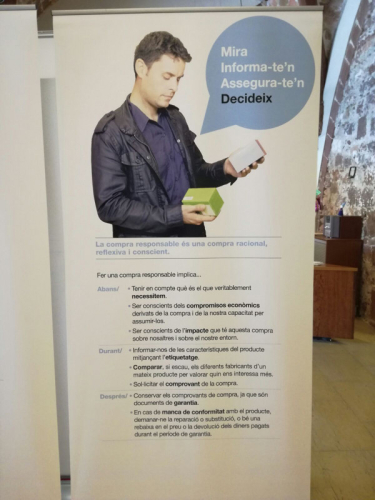 Exposició "Lidera el teu consum"