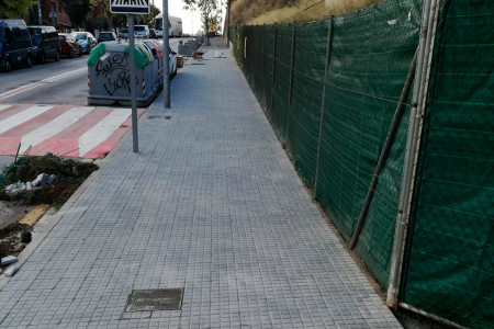 Vorera passeig de les Masies