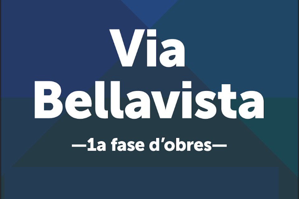 1a fase obres Via Bellavista