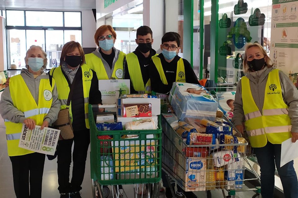 Recollida d'aliments solidaris