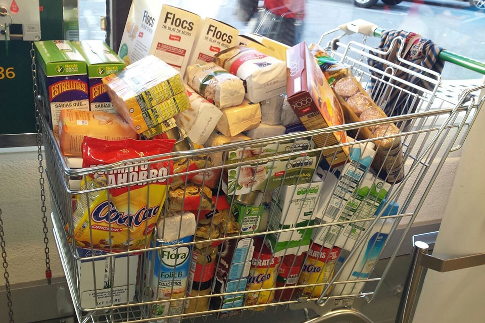 Recollida d'aliments