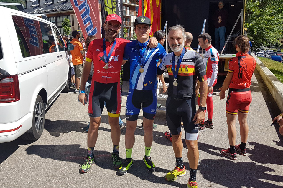 Àngel Marco, tercer a la Pedals de Foc