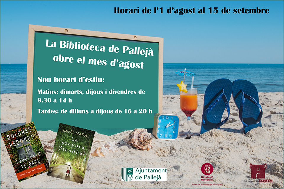Horari estiu biblioteca