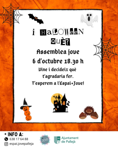 Assemblea jove halloween