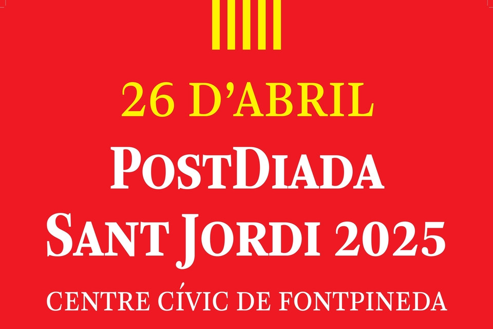 Extracte del cartell de la PostDiada de Fontpineda