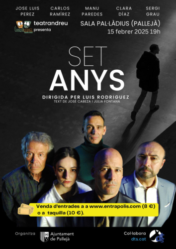 Cartell de l'obra 'Set anys'