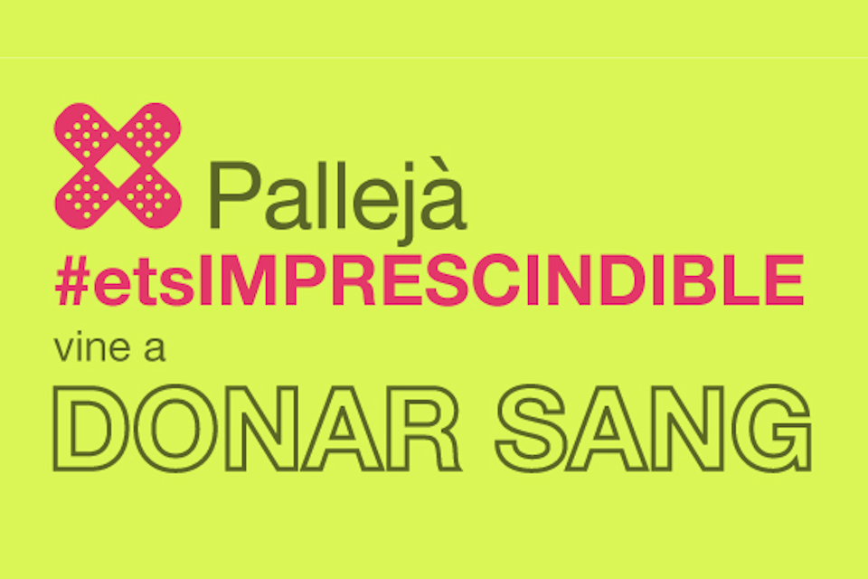 Vine a donar sang