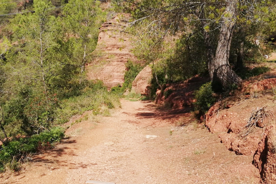 Accés al camí